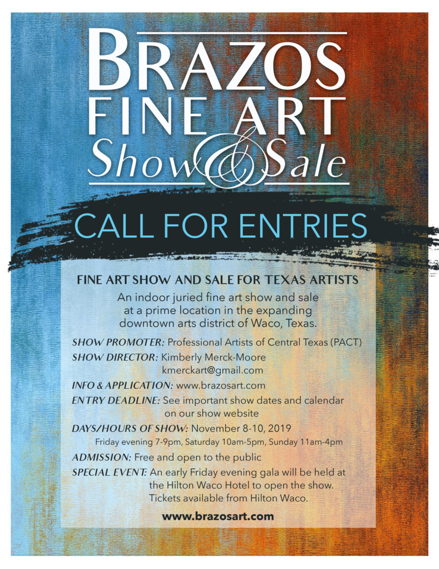 Brazos Fine Art Show call for artists