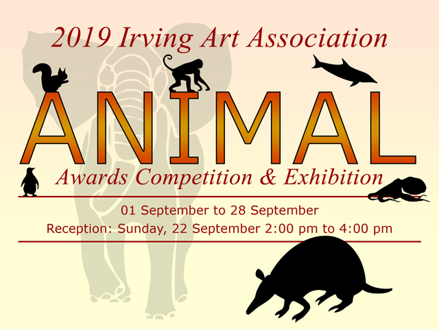 2019 Irving Art Association Animal Awards Competition call for entries