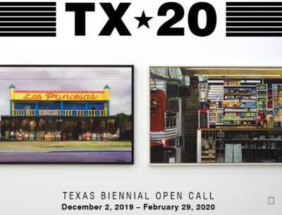 Texas Biennial Open Call – deadline Feb. 29