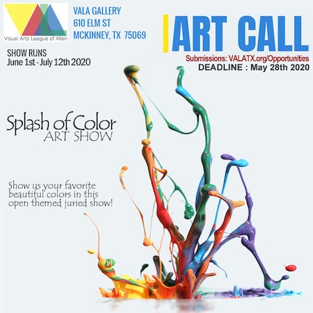 VALA Splash of Color ART CALL