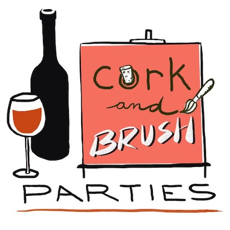 Cork & Brush Nights 🍷 + Local Theatre Relief Fund = Virtual fun!