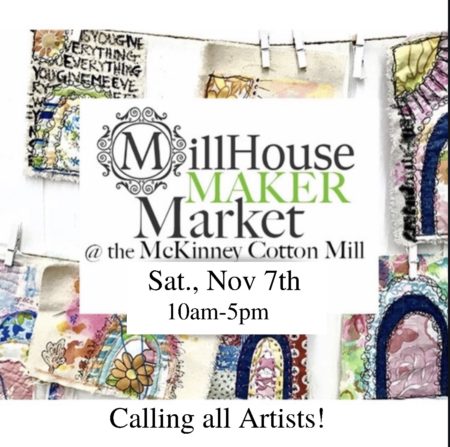 Millhouse Makers Market call for artists