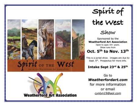 Spirit of the West 2021 Juried Show Call for Entries