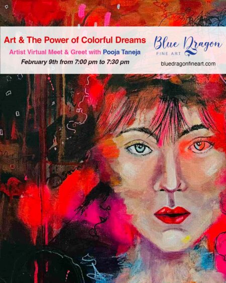 Art & The Power of Colorful Dreams – virtual artist talk Feb. 9