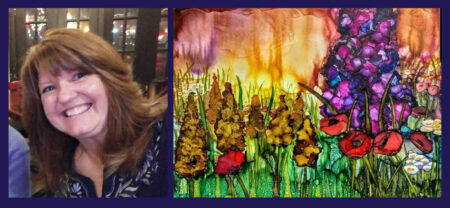 VAST’s February Guest Artist Presentation – Kimberly Morrow Panagiotakos (Painting with Alcohol Inks))