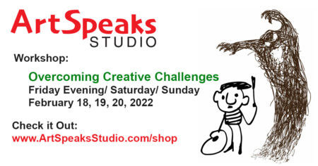 Overcoming Creative Challenges workshop Feb. 18 – 20