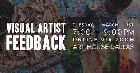 Art House events for March – live and virtual