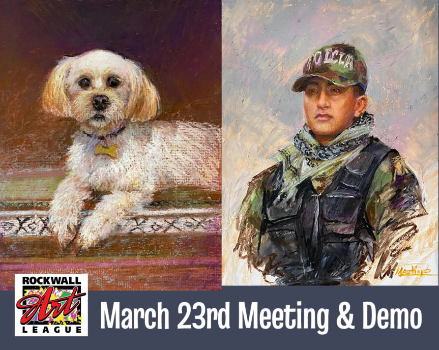 Katherine Martinez Oil Pastel Demo March 23rd