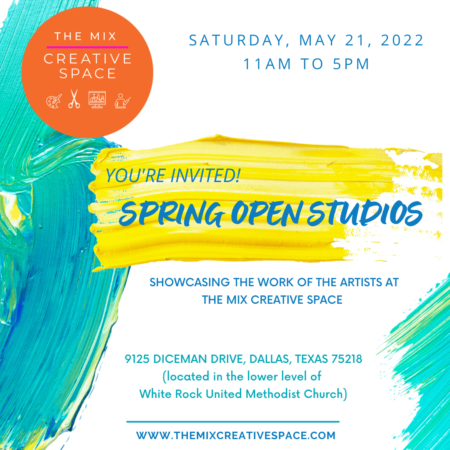 The Mix Creative Space – Spring Artist Open Studios May 21