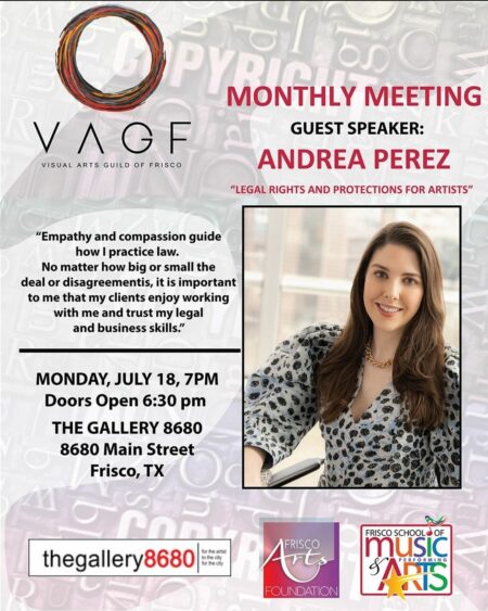 VAGF Monthly Meeting July 18th