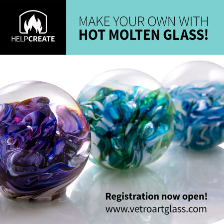 Make a paperweight from Hot Molten Glass!