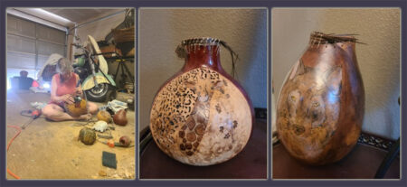 Creating Functional and Decorative Gourds by Susan Cox