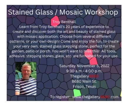 Stained Glass / Mosaic Workshop