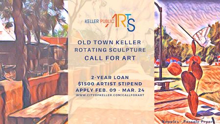 2023 Old Town Keller Rotating Sculpture Call for Art