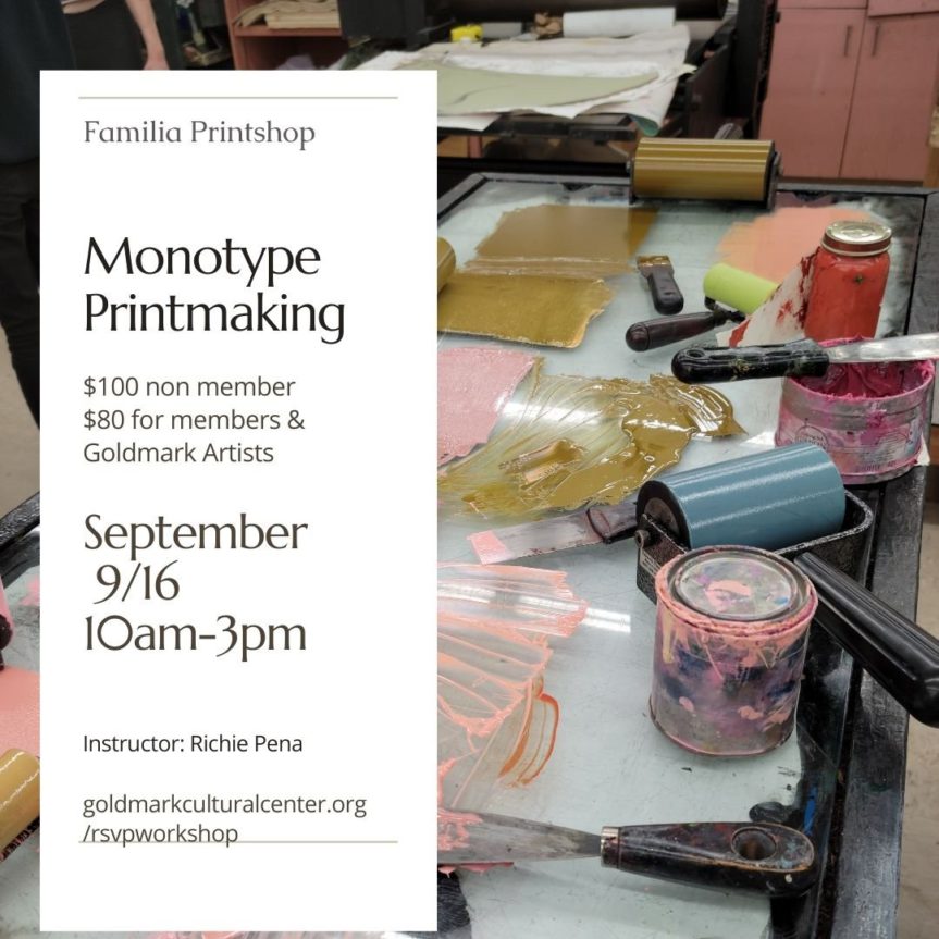 Monotype Printmaking Workshop