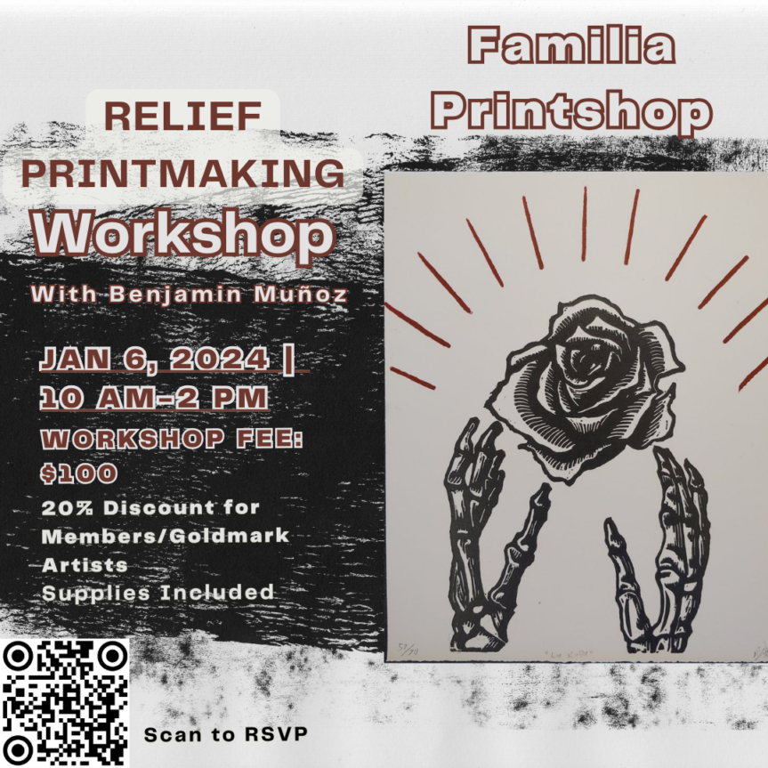 Intro to Relief Printmaking, with Benjamin Munoz