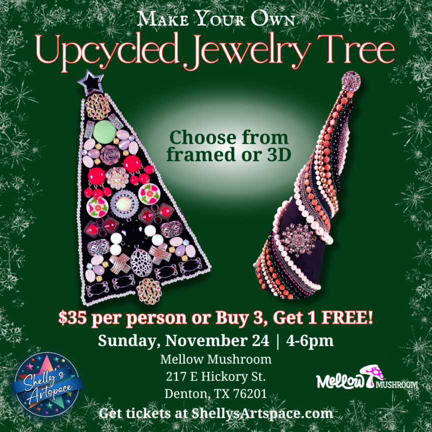 Make your own Upcycled Jewelry Tree